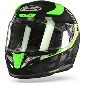 HJC RPHA 11 Carbon Bleer Black Green Full Face Helmet