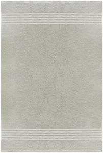 Lashuma Handtuch »London« (1-St), Großes Handtuch grau 100x150 cm