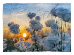 Sinus Art Handtücher »Handtuch Strandhandtuch Saunatuch Kuscheldecke mit Fotomotiv Sonnenuntergang Fl« (1-St), Handtuch