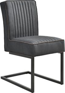 Home affaire Stuhl David, (Set), 2 St., Microfaser, mit bequemer Federkernpolsterung