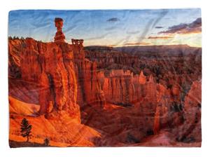 Sinus Art Handtücher »Handtuch Strandhandtuch Saunatuch Kuscheldecke mit Fotomotiv Arizona Berge Grand Canyon« (1-St), Handtuch