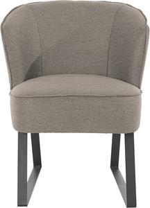 Exxpo - Sofa Fashion Sessel, mit Keder und Metallfüßen, Bezug in verschiedenen Qualitäten, Frei im Raum stellbar