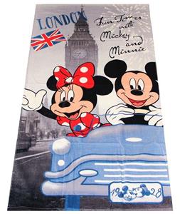 Jerry Fabrics Handtuch »Disney Mickey Minnie Maus Handtuch London« (1-St)