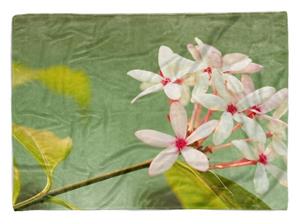 Sinus Art Handtücher »Handtuch Strandhandtuch Saunatuch Kuscheldecke mit Fotomotiv Blüten Frühling Bl« (1-St), Handtuch