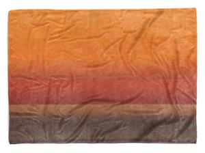 Sinus Art Handtücher »Handtuch Strandhandtuch Saunatuch Kuscheldecke mit Fotomotiv Horizont Abstrakt Rot Himmel« (1-St), Handtuch