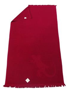 Beties Duschtücher »Daylight«, mit Fransen ca. 90x160 cm Strandtuch Duschtuch im Gekko-Druck Farbe (karmin-rot)