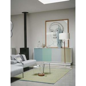 Zo! Home Brink & Campman vloerkleed 47007 Radja - grijs/groen - 160x230 cm