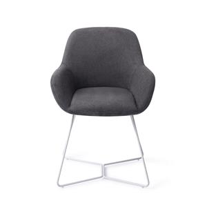 Jesper Home Eetkamerstoel Kushi Beehive White - Black-Out