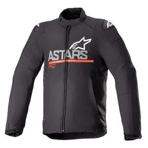 Alpinestars Smx Waterproof Jacket Black Dark Gray Bright Red
