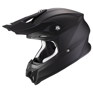 Scorpion Vx-16 Evo Air Solid Matt Black Offroad Helmet