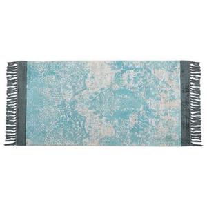 Beliani AKARSU Vloerkleed blauw 80x150