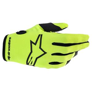 Alpinestars Radar Yellow Fluo Black Gloves