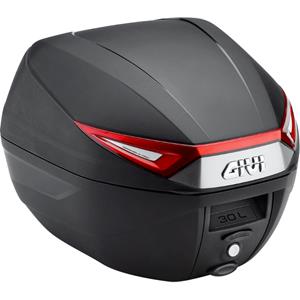 Givi Monolock Topcase C30N schwarz/rot 30 Liter