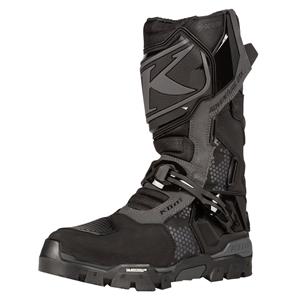 Klim Adventure GTX Stealth Black Motorcycle Boots