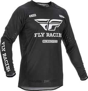 FLY Racing MX Jersey Evolution Black White