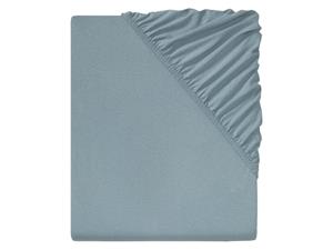 Livarno Home Jersey hoeslaken 90-100 x 200 cm (Blauw)