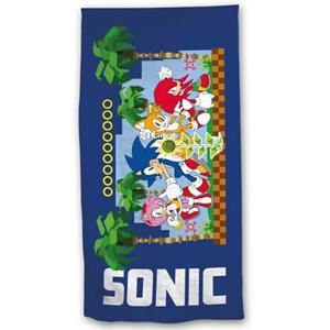 Sonic  SEGA Sonic SEGA Strandtuch »Sonic, Knuckles, Amy Rose Tails Badetuch«, 70x140 cm