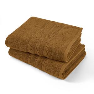 LA REDOUTE INTERIEURS Handdoek in bouclette badstof 600 g/m2