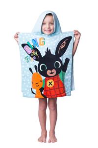 Bing Kapuzenhandtuch Bing Bunny, Flop und Sula Badeponcho, Frottee (1-St)