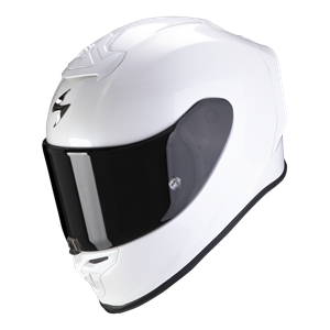 Scorpion Exo-R1 Evo Air Solid Pearl White Full Face Helmet