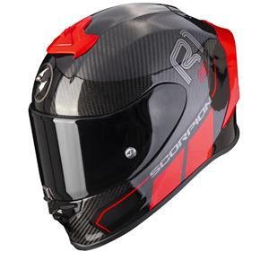 Scorpion Exo-R1 Evo Carbon Air Corpus Ii Red Full Face Helmet