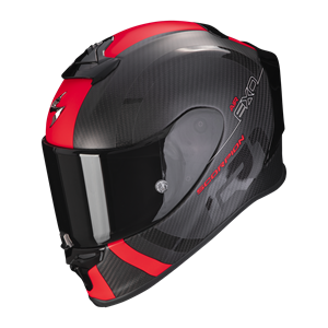 Scorpion Exo-R1 Evo Carbon Air Mg Matt Black-Red Full Face Helmet