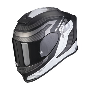 Scorpion Exo-R1 Evo Air Vatis Matt Black-White Full Face Helmet