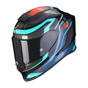 Scorpion Exo-R1 Evo Air Vatis Black-Blue-Red Full Face Helmet