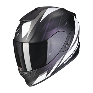 Scorpion Exo-1400 Evo Air Thelios Matt Black-Chameleon Full Face Helmet