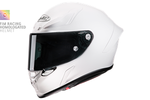 HJC RPHA 1 Solid White Full Face Helmet
