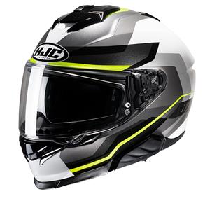 Hjc I71 Nior Grey Green Mc3H Full Face Helmet