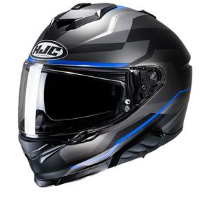 Hjc I71 Nior Grey Blue Mc2Sf Full Face Helmet
