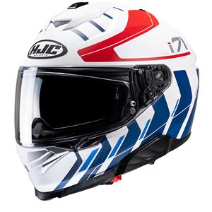 Hjc I71 Simo White Red Mc21Sf Full Face Helmet