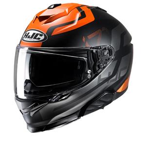 Hjc I71 Enta Black Orange Mc7Sf Full Face Helmet
