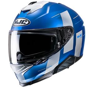 Hjc I71 Peka Blue Grey Mc2Sf Full Face Helmet