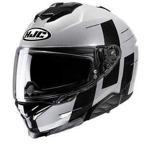 Hjc I71 Peka Grey Black Mc5 Full Face Helmet