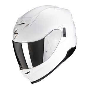 Scorpion Exo-520 Evo Air Solid White Full Face Helmet