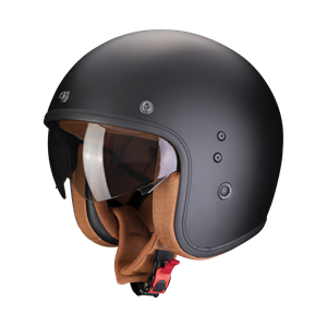 Scorpion Belfast Evo Luxe Matt Black Jet Helmet
