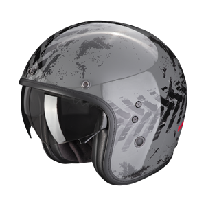Scorpion Belfast Evo Nevada Grey-Black Jet helmet