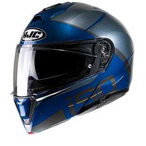 Hjc I90 May Blue Grey Mc2 Modular Helmet
