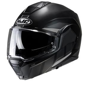 Hjc I100 Beis Black Grey Mc5Sf Modular Helmet