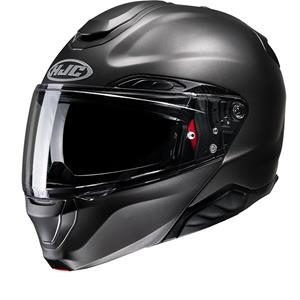 Hjc Rpha 91 Dark Grey Semi Flat Titanium Modular Helmet