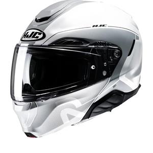 HJC RPHA 91 Combust White Grey Mc10 Modular Helmets