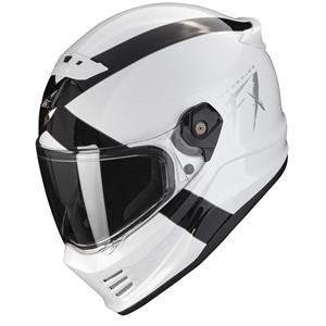 Scorpion Covert Fx Gallus White-Black Full Face Helmet 