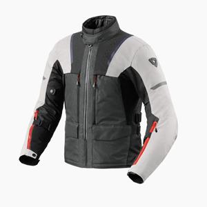 REV'IT! Offtrack 2 H2O jacket, Textiel motorjas heren, Zilver Antraciet