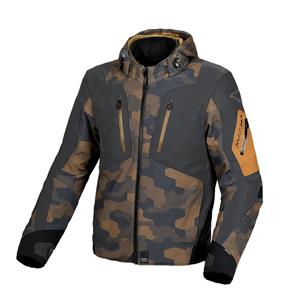 Macna Angle Brown Grey Jackets Textile Waterproof