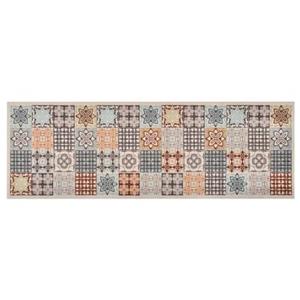 VIDAXL Küchenteppich Waschbar Mosaik Mehrfarbig 60x300 Cm