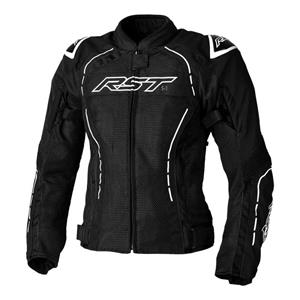 RST S1 Mesh Ce Ladies Textile Jacket Black White