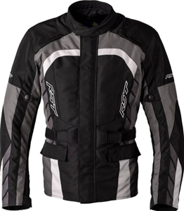 RST Alpha 5 Ce Mens Textile Jacket Black Grey White