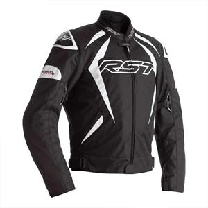 RST Tractech Evo 4 Ce Mens Textile Jacket Black White